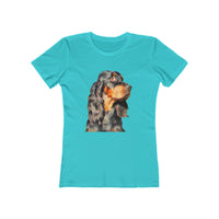Gordon Setter 'Angus' Women's Slim Fit T-Shirt
