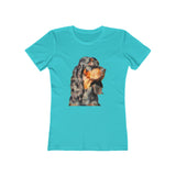 Gordon Setter 'Angus' Women's Slim Fit T-Shirt