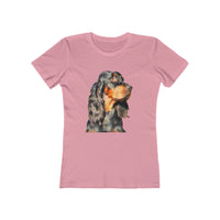 Gordon Setter 'Angus' Women's Slim Fit T-Shirt