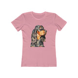 Gordon Setter 'Angus' Women's Slim Fit T-Shirt