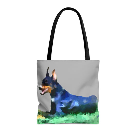 The Lina All-Over Print Tote Bag: A Stylish Accessory for the Discerning Individual