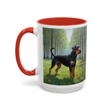 Jagdterrier Ceramic Accent Coffee Mug - 2 Sizes