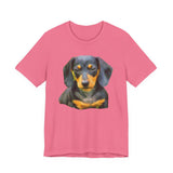 Dachshund 'Doxie #2' Unisex Jersey Short Sleeve Tee