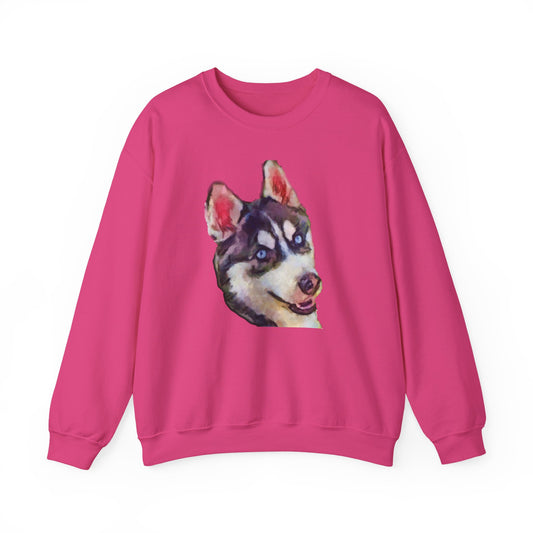 Siberian Husky 'Iditarod' Unisex Sweatshirt