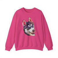 Siberian Husky 'Iditarod' Unisex Sweatshirt