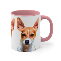 Rat Terrier Accent Coffee Mug, 11oz