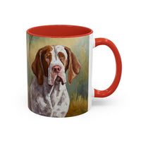 Bracco Italiano 'Italian Pointer' Cerami Accent Coffee Mug,  2 Sizes