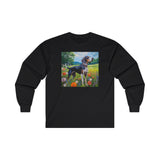 Bluetick Coonhound -- Unisex Classic Cotton Long Sleeve Tee