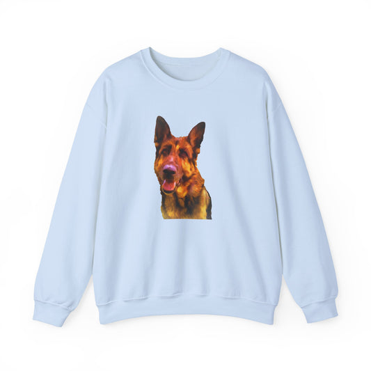 German Shepherd 'Bayli' Unisex 50/50 Crewneck Sweatshirt