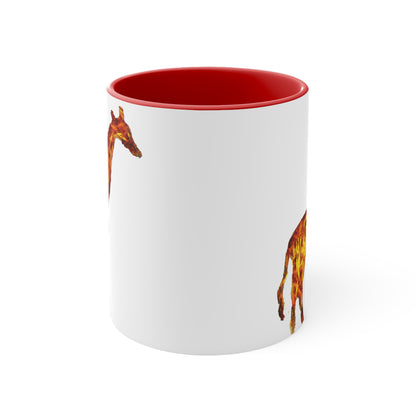 Giraffe 'Camile' Accent Coffee Mug, 11oz