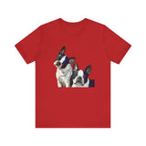 Boston Terriers 'Skipper & Dee Dee' Unisex Jersey Short Sleeve Tee