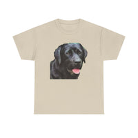 Labrador Retriever 'Rizzo' Unisex Heavy Cotton Tee