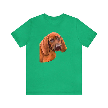 Redbone Coonhound - -  Classic Jersey Short Sleeve Tee