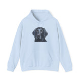 Flat-Coated Retriever Classic 50/50 Hooded Sweatshirt