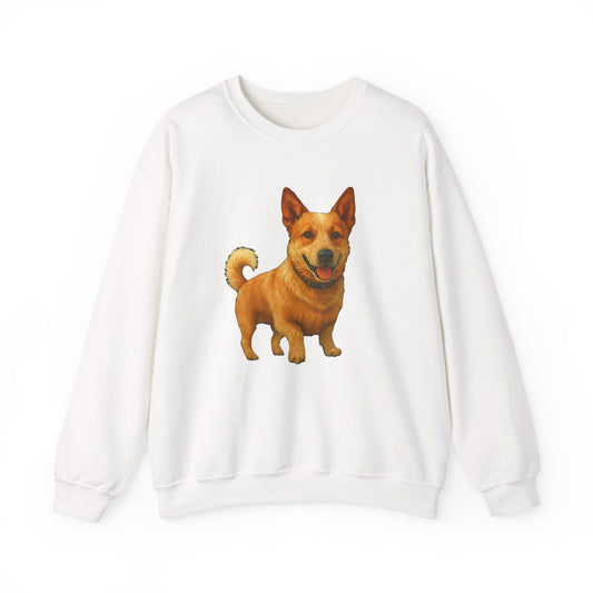 Red Heeler #2 Unisex 50/50 Crewneck Sweatshirt