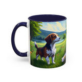 Drever Puppy - Ceramic Accent Coffee Mug  - 2 Sizes