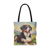 Entlebucher Mountain Dog Tote Bag