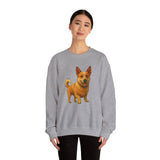 Red Heeler #2 - Unisex 50/50 Crewneck Sweatshirt