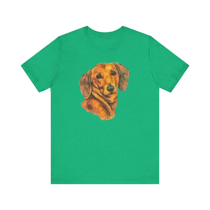 Dachshund 'Doxie 1' Unisex Jersey Short Sleeve Tee
