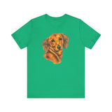 Dachshund 'Doxie 1' Unisex Jersey Short Sleeve Tee
