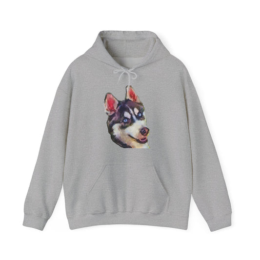 Siberian Husky 'Iditarod' Unisex 50/50 Hoodie