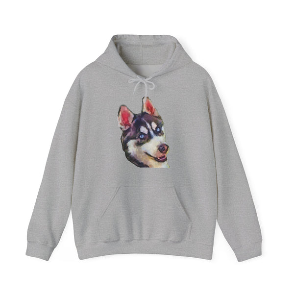 Siberian Husky 'Iditarod' Unisex 50/50 Hoodie