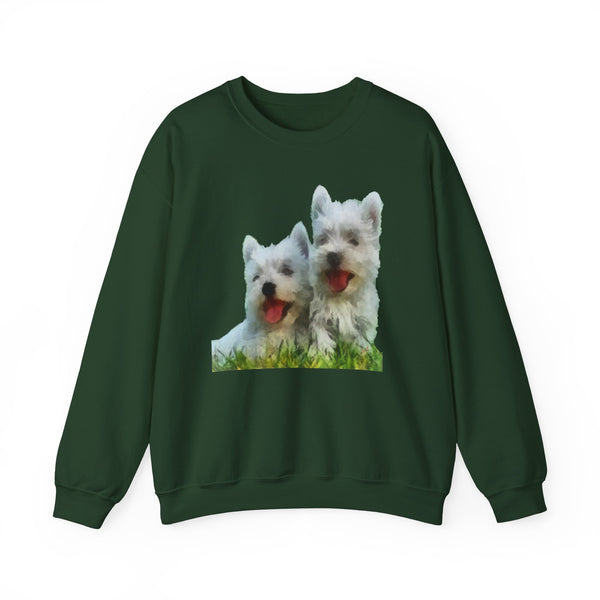 West Highland Terrier - Westie - Unisex 50/50 Crewneck Sweatshirt