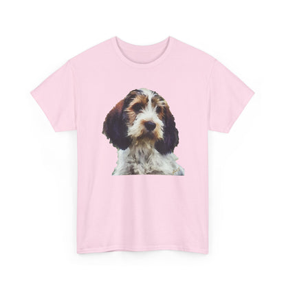 Petit Basset Griffon Unisex Heavy Cotton Tee