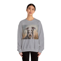 Scottish Deerhound 50/50  Crewneck Sweatshirt