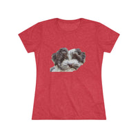 Havanese 'Fideo' Women's Slim Fit Triblend Tee
