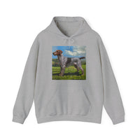 Wirehaired Pointing Griffon Unisex 50/50 Hooded Sweatshirt