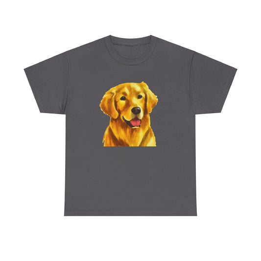 Beau Golden Retriever Artistic Tee