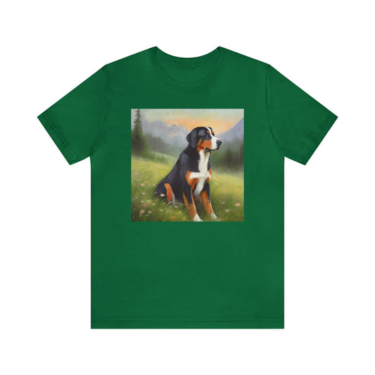 Greater Swiss Mountain Dog -  Classic Jersey Short Sleeve Tee
