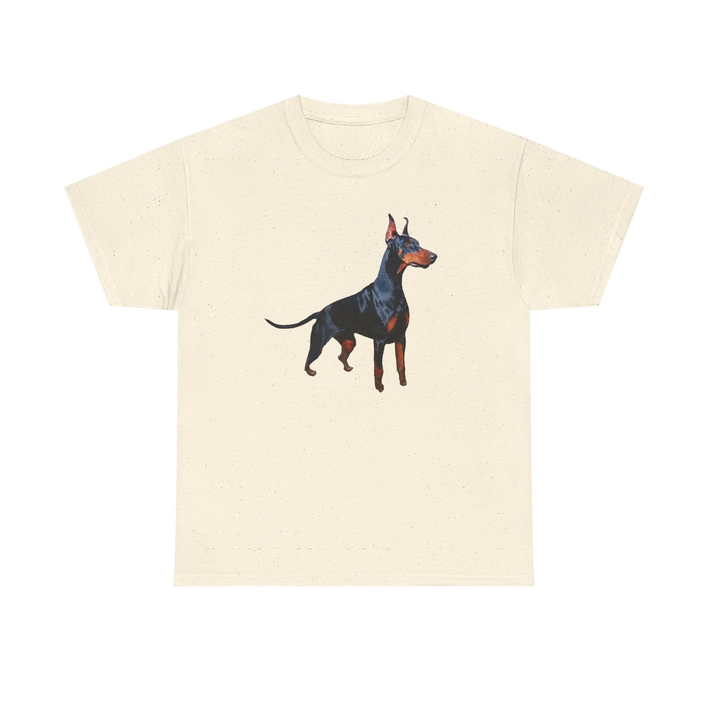 Doberman Pinscher #1 - Unisex Heavy Cotton Tee