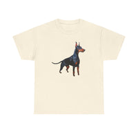 Doberman Pinscher #1 - Unisex Heavy Cotton Tee