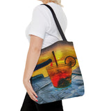 Cocktails at Sea Ranch Tote Bag