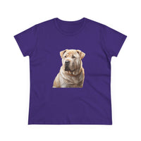 Chinese Shar-Pei Women's Midweight Cotton Tee