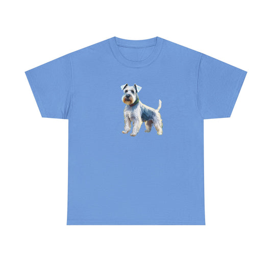 White Schnazer Unisex Heavy Cotton Tee