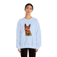 German Shepherd 'Bayli' Unisex 50/50 Crewneck Sweatshirt