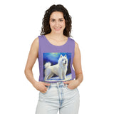 American Eskimo Dog Unisex Relaxed Fit Ringspun Cotton Tank Top