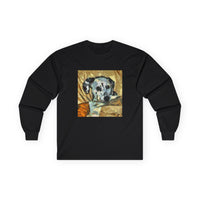 Dalmatian 'Spots of Picasso' Unisex Cotton Long Sleeve Tee