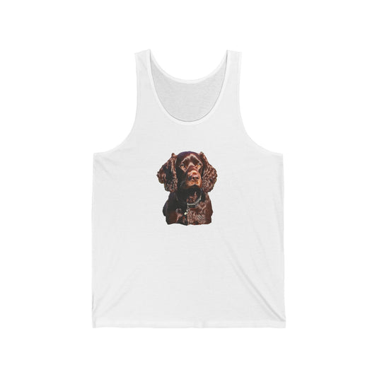 Boykin Spaniel Unisex Jersey Tank