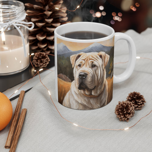Chinese Shar-Pei Ceramic Mug 11oz