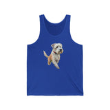 Dandie Dinmont Terrier - Unisex Jersey Tank