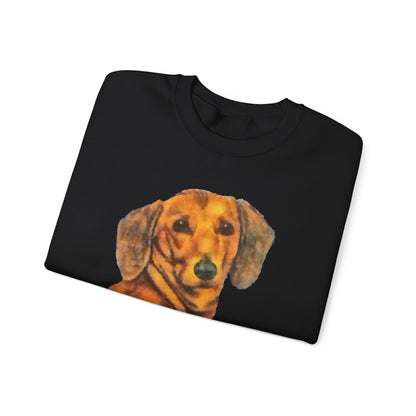 Dachshund 'Doxie #1' Unisex 50/50 Crewneck Sweatshirt