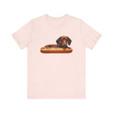 Dachshund Delight Unisex Jersey Short Sleeve Tee