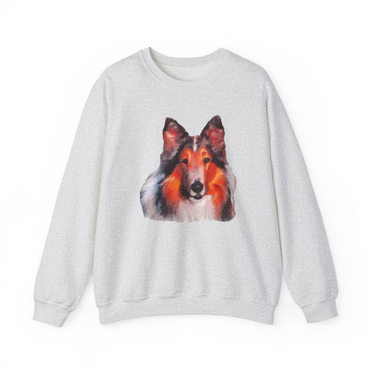 Rough Coated Collie - Cozy Companion Crewneck Sweatshirt