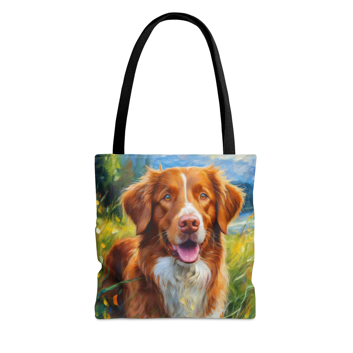 Nova Scotia Duck Tolling Retriever 'Dixie' Tote Bag