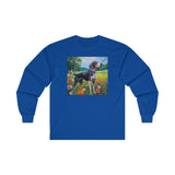 Bluetick Coonhound -- Unisex Classic Cotton Long Sleeve Tee