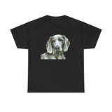 Weimaraner 'Greyson' Unisex Heavy Cotton Tee